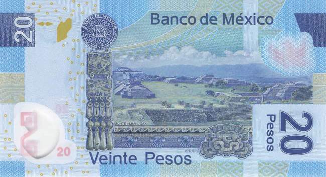 Mexiko p.122a 20 Pesos 2006